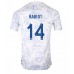 Billige Frankrig Adrien Rabiot #14 Udebane Fodboldtrøjer VM 2022 Kortærmet